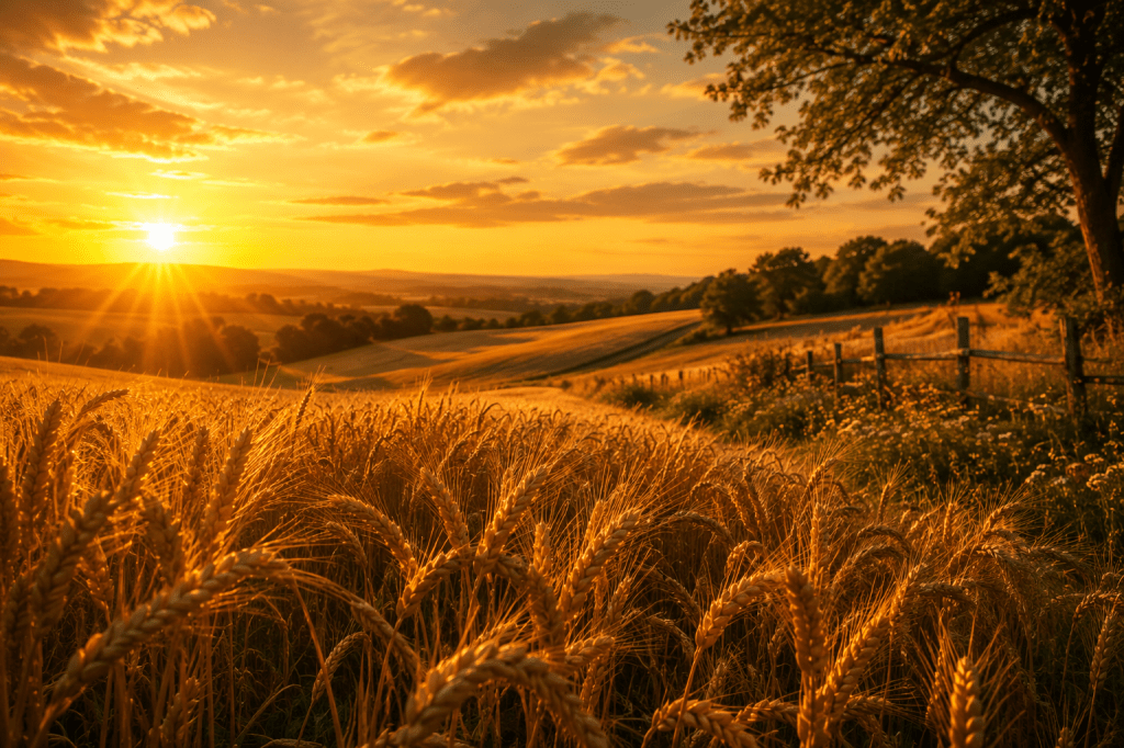 Golden Day Leaning West: Finding Beauty in Lughnasadh’s Golden&nbsp;Hour