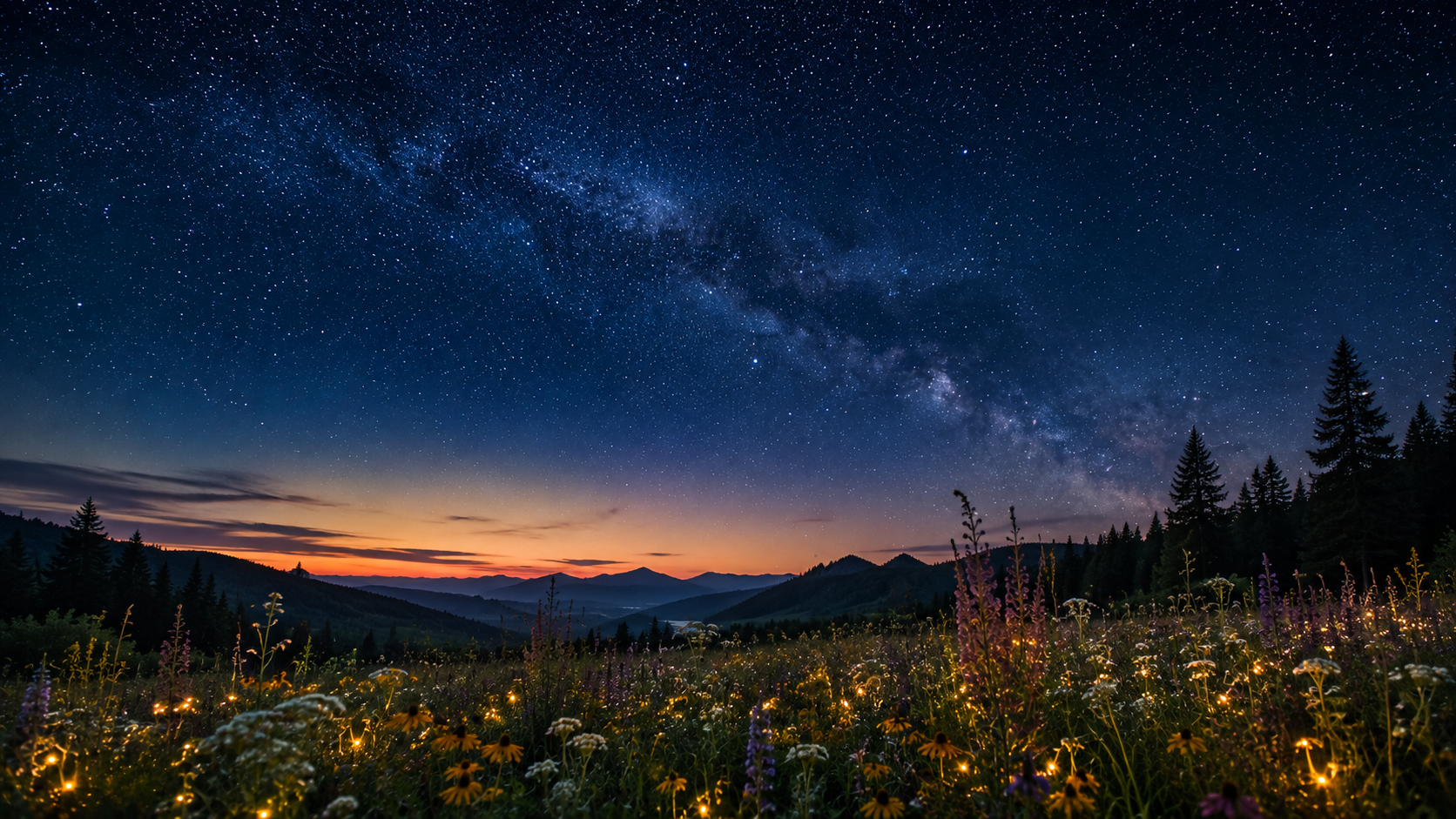 Journal beside a lantern beneath a star-filled moonless sky representing new moon rituals and fresh beginnings.