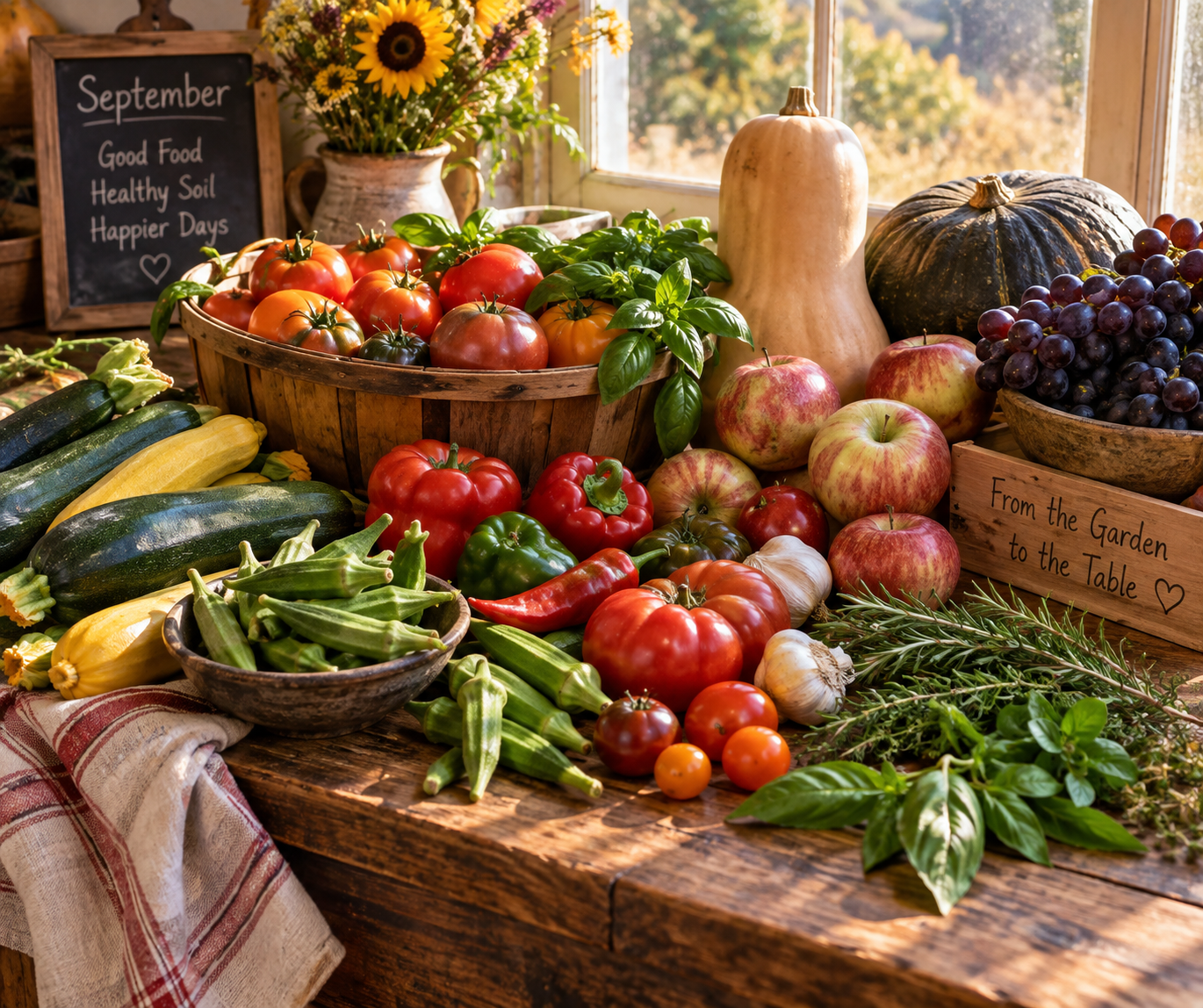 September Garden Recipes: What to Cook From the Late-Summer Harvest