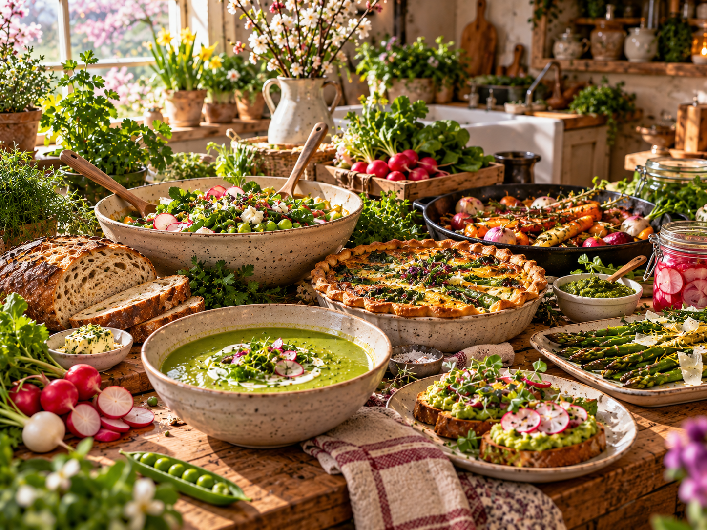 March Garden Recipes: 10 Fresh Recipes for the Early Spring Harvest